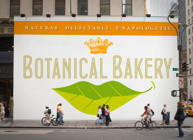 Botanical Bakery signage