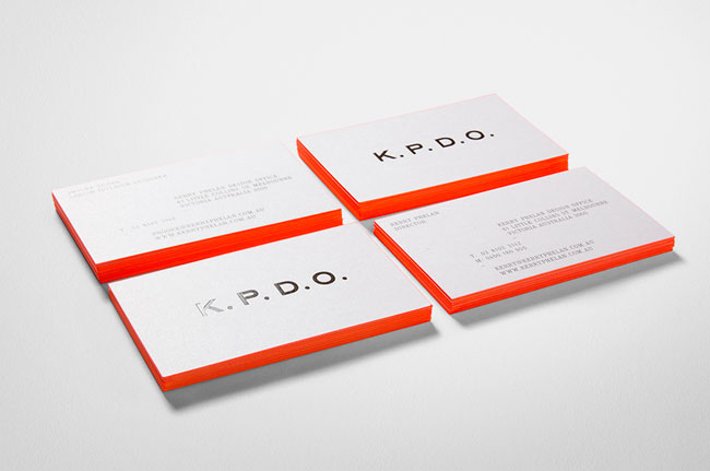 KPDO business card design