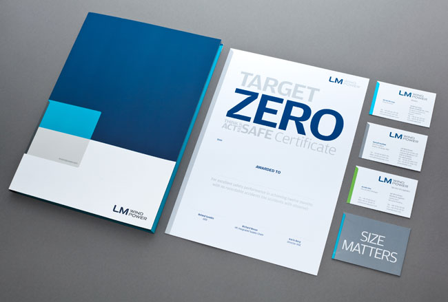 LM Wind Power brand identity