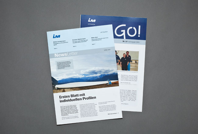 LM Wind Power brand identity